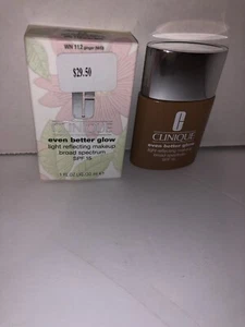 Clinique Even Better Glow Light Reflecting Makeup SPF 15 WN 112 Ginger (M/D) NEW - Picture 1 of 2
