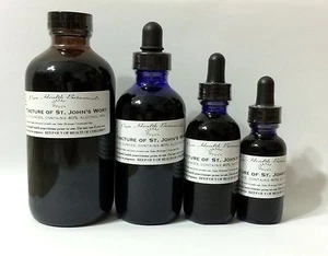 St. John's Wort Tincture, Extract, Saint Johns, Highest Quality, Multiple Sizes - Picture 1 of 1