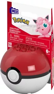 Mega Construx Pokemon Pokeball Guiño Jigglypuff HTH97 - Imagen 1 de 4