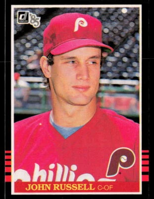 John Russell 1985 Donruss #648 corners RC - Image 1 of 2