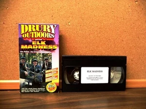 ELK MADNESS (VHS 1995) DRURY OUTDOOORS, MARK DRURY, ABLE MELINE, JAY GREGORY - Picture 1 of 5