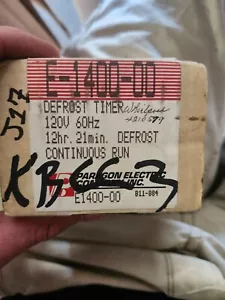 Paragon Electric Refrigerator Defrost Timer E-1400-00 - Picture 1 of 1