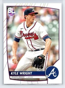 2023 Topps Big League Kyle Wright #95    Atlanta Braves - Picture 1 of 2