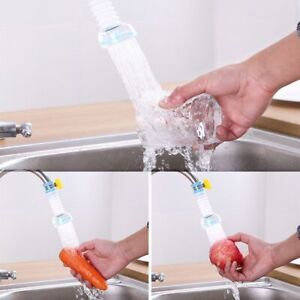 Shower Flexible Extender Water Filter Tap Head Splash-Proof Kitchen Faucet