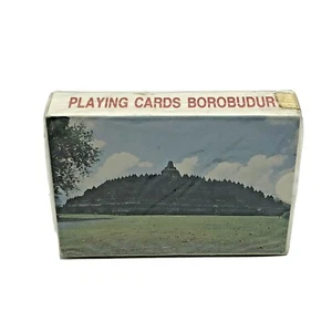 Borobudur Templo Budista Java Indonesia Baraja de Cartas Nuevo en Paquete - Imagen 1 de 6