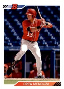 2020 Bowman Heritage Prospects #BHP-71 Drew Mendoza Washington Nationals - Picture 1 of 2