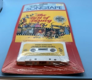 Factory Sealed! The Best Of Disney Volume 2 Songtape Cassette 1984 NEW - Imagen 1 de 10