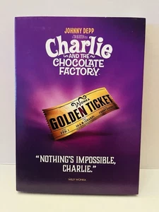 Charlie and the Chocolate Factory (DVD, 2005) Johnny Depp - A Tim Burton Film - Picture 1 of 2