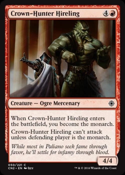 Crown-Hunter Hireling - Light Play MTG Conspiracy: Take the Crown - Image 1 of 1