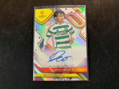2024-25 Topps Finest UEFA Club Competitions Autograph #BA-HT Reo Hatate - Image 1 of 2