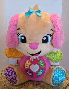 Fisher-Price Baby Toy Laugh & Learn Smart Stages Sis Musical Plush Light & Sound - Picture 1 of 6