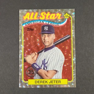 2024 Topps Derek Jeter 1989 Topps Baseball 35th Anniversary All-Stars Foil - Picture 1 of 2