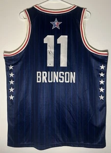 Jalen Brunson Signed New York Knicks Jersey Autographed 2024 All Star PSA/DNA - Picture 1 of 4