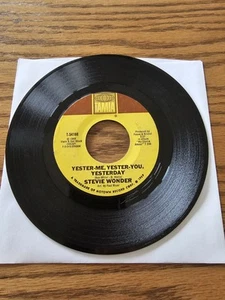 Tamla Records Stevie Wonder I'd Be A Fool/Yesterday 45rpm Ex+ - Picture 1 of 1