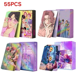 Tarjeta Lomo 55 piezas Kpop Demon Hunter Anime Merch - Rumi Saja Boys Romance Regalos - Imagen 1 de 17