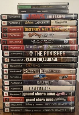 PS1 and PS2 Video Games Bundle Lot of 20 - Image 1 of 2