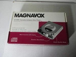 Magnavox AZ6840 Personal CD Player ESP Dynamic Bass Boost mit Netzteil NEU - Bild 1 von 7