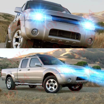 For Nissan Frontier 2001-2004 - 2PC 8000K LED Headlight Bulb High Low Beam Kit - Image 1 of 4