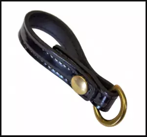 BOSTON CUERO 5449SP Ciervo Deslizante D-ANILLO LAZO EXTREMO ACCESORIO CLARINO LATÓN - Imagen 1 de 1