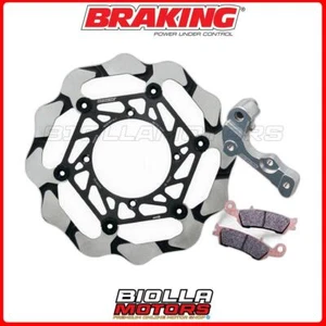 OKBY26 BRAKE DISC KIT 270 FRONT SX BRAKING HUSQVARNA CR 250 2005 - 2011 WAV - Picture 1 of 5