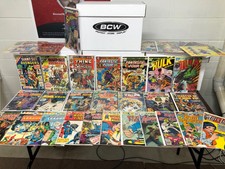 HUGE LOT 36 UNSORTED Mostly Bronze Age HULK FF GIANT SUPERMAN SUPERBOY JL WORLDS