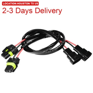 US Location 9006 9005 HB3 HB4 Wiring Harness Socket Plug Connector for Fog Light - Picture 1 of 10