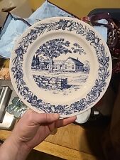 Booth Free School Roxbury CT Connecticut Billy Steers Collectible China Plate 