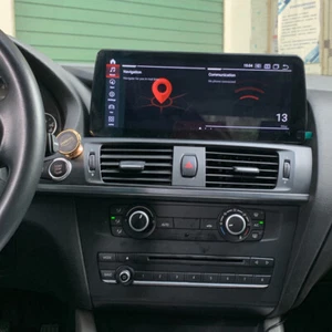 Pantalla táctil 12.3 Android 13 CarPlay GPS para BMW X3 X4 F25 F26 2011-2017 - Imagen 1 de 12