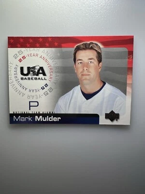 2004 (TEAM USA) USA Baseball 25th Anniversary #131 Mark Mulder - Image 1 of 4