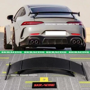Fits Mercedes Benz GT43 GT50 53 GT63 Real Carbon Fiber Rear Spoiler Wing Kits - Picture 1 of 18