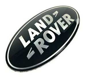 Land Rover Discovery Range Rover Sport Velar Front Grill Emblem Black Oval Badge - Picture 1 of 5