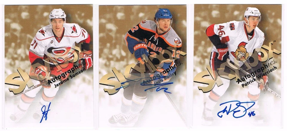 2012-13 JEROME SAMSON FLEER RETRO SKYBOX AUTOGRAPHICS #99-SA HURRICANES - Image 1 of 1