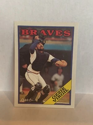 1988 O-Pee-Chee OPC Blank Back - OZZIE VIRGIL - Image 1 of 2