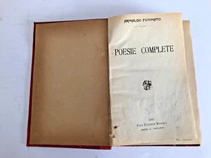 Poesie Complete di arnaldo Fusinato 1913 - Picture 1 of 1