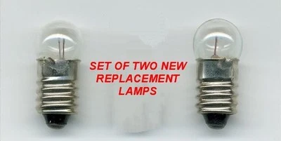 JUEGO DE 2 MINI BOMBILLAS ZENITH TRANSOCEANIC 1000 O 3000 REPUESTO SE ADAPTA A CUALQUIERA DE LAS RADIOS Foto 1 de 3