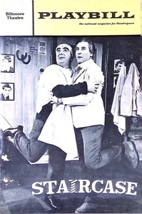 Treppe - Spielzettel März 1967 Eli Wallach Milo O'Shea Biltmore Theater - Bild 1 von 10