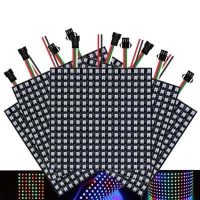 RGB LED Pixel LED-Panel Modul Pixel Bildschirm Licht Panel Matrix-Panel-Licht DE - Bild 1 von 4