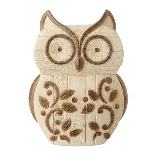 ¡NUEVO!~RAZ Imports~7.5" RESIN BHOW~Crema/Marrón~Todas las Temporadas~Uso en Árbol/Corona/Decoración Foto 1 de 1