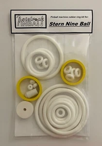 1980 Stern Nine Ball Pinball Machine Rubber Ring Kit - Picture 1 of 3