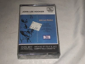 JOHN LEE HOOKER Archive of Folk & Jazz CASSETTE TAPE SEALED NEW Blues - Picture 1 of 2