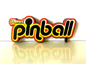 Visual Pinball Logo Freeware Video Game Engine Pachinko Machines Simulator ROM - Picture 1 of 1