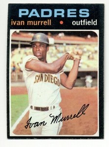 1971 TOPPS SAN DIEGO PADRES IVAN MURRELL #569 EX+ 