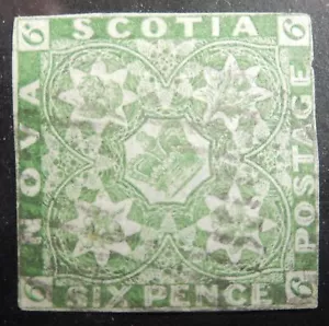 Nova Scotia Scott # 4, Used - Picture 1 of 2