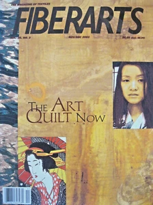 FIBERARTS Textile Magazine V30 #3 nov/dec 2003 Featuring: THE ART QUILT NOW - Picture 1 of 5
