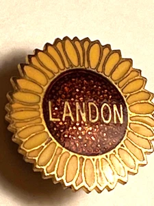 POLITICAL LANDON BUTTON - Picture 1 of 2