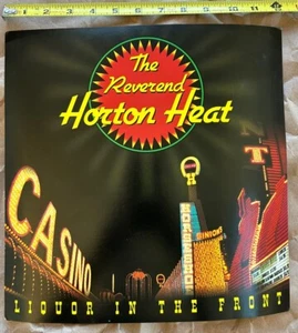 Reverend Horton Heat Poster Promo Liquor Front Double Sided Original Rockabilly - Picture 1 of 6