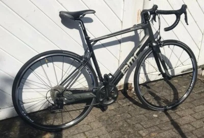 Rennrad Carbon BMC Granfondo GF02 Modell 2015 black/grey Rahmengröße 56 Compact - Bild 1 von 4