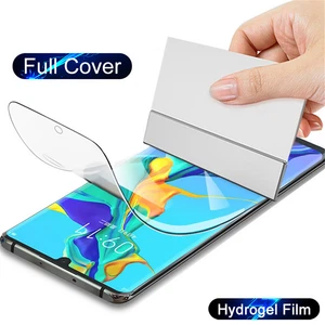 Full Cover Hydrogel Screen Protector For iPhone 16 Pro Max 14 Pro 16 Plus 15 12 - Picture 1 of 24