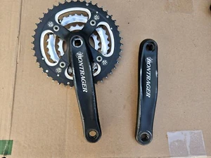 Bontrager Comp Triple Mountain Bike Crankset 175mm 44/32/22 Square Taper Black - Picture 1 of 9