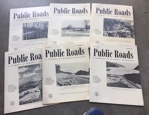 Public Roads A Journal of Highway Research 34 Ausgaben 1965-1970 - Bild 1 von 6